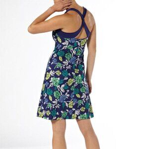 PATAGONIA Morning Glory Halter Dress Size XS Liberty Floral